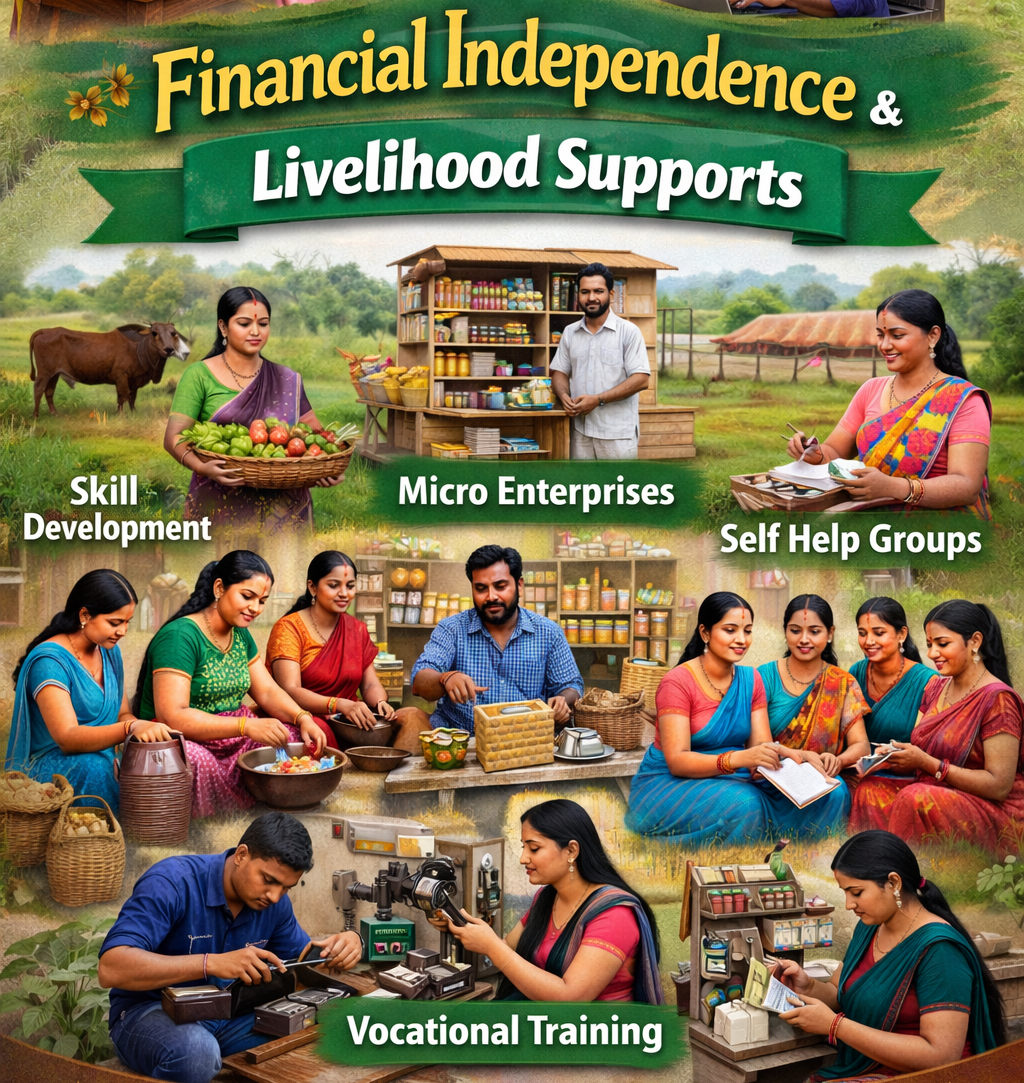 Financial Independence & Livelihood Supports